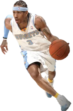 a basketball player is running with the ball