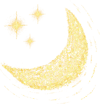 a map of the moon and stars