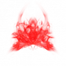 black smoke on white background