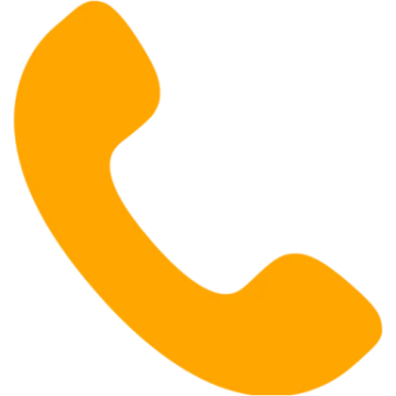 an orange phone icon