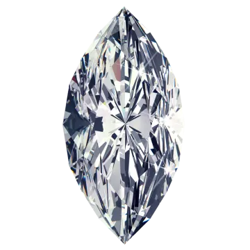 a diamond on a white background