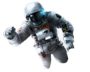 an astronaut in a spacesuit