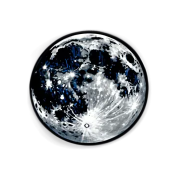 an image of the moon on a white background