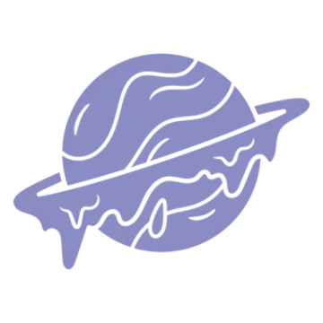a blue and white logo with the word's logo on it