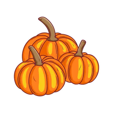 a pile of orange pumpkins