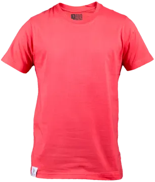 a red t - shirt on a white background