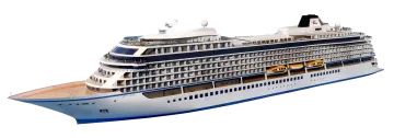 a large cruise ship