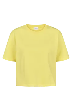 the crop top in yellow