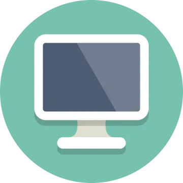 an icon of a computer