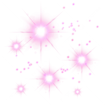 pink stars on a white background
