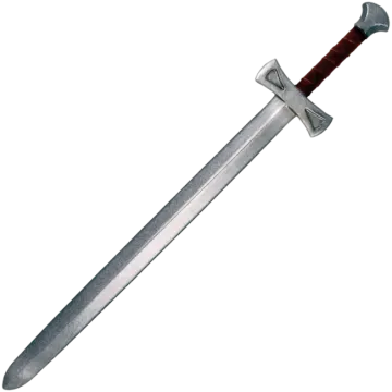 a sword on a white background