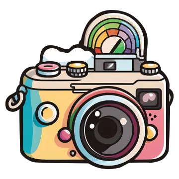 an illustration of a camera