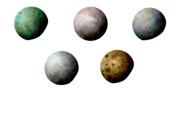 alien planets png transparent
