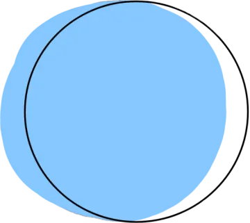 an image of a blue circle