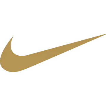 the nike logo on a white background