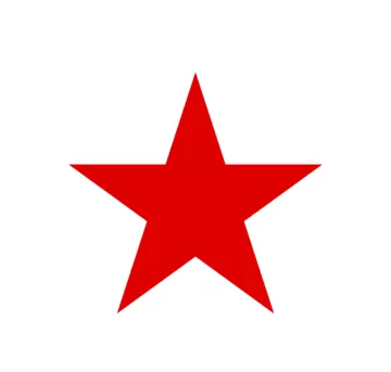 a red star