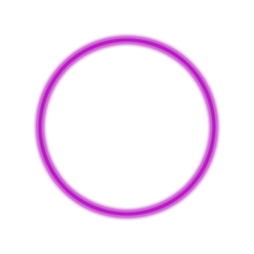 a purple ring on a white background