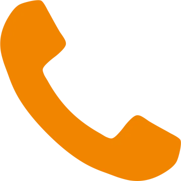 an orange phone icon