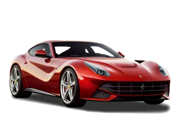 a red ferrari sports car