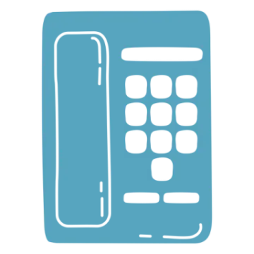 a phone icon