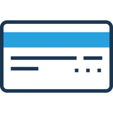 a credit card icon