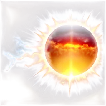 an image of the sun with clouds in the background