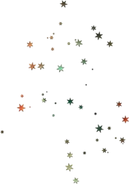 a white background with stars in the middle