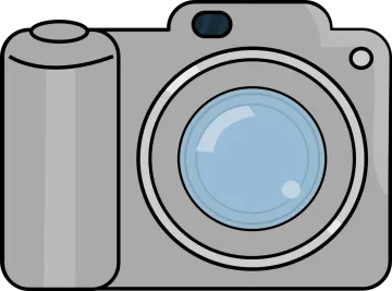 a black and white camera