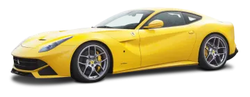 a yellow ferrari sports car