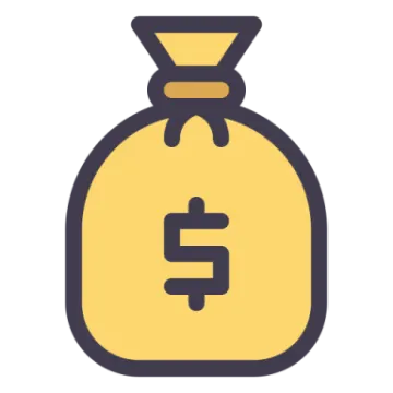 a bag of money