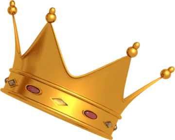 a gold crown