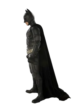 a man in a batman costume