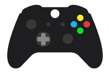 a black xbox controller