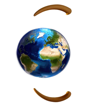 the letter c is made up of the earth