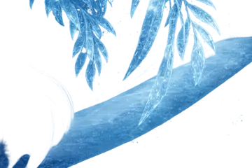 a snowboard in the snow