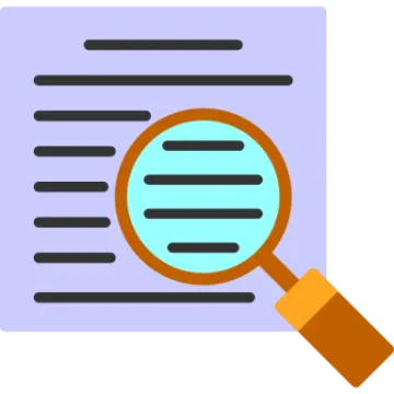 an image of a document with a magni on it