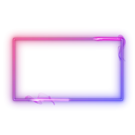 a neon sign on a white background