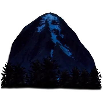 the mountain is tall