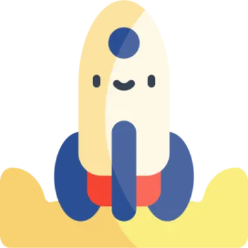 a cartoon character sitting on the ground