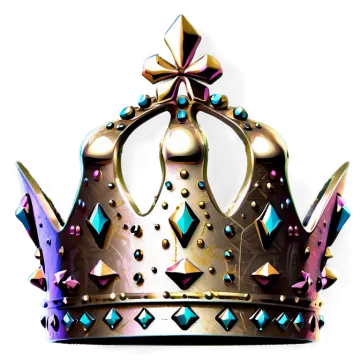 the crown is made of metal