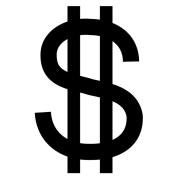 a dollar symbol