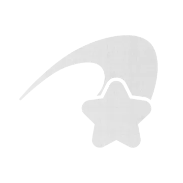 a white silhouette of a man's head with a star in the middle