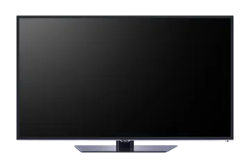 a flat screen tv on a white background