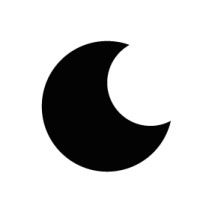 a black and white image of the moon