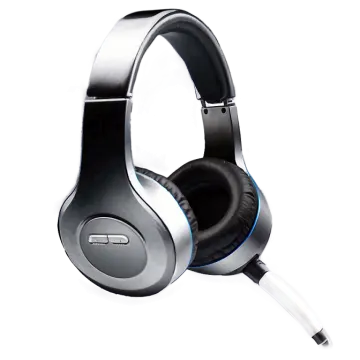 a pair of headphones on a white background