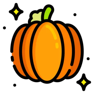 a pumpkin on a white background