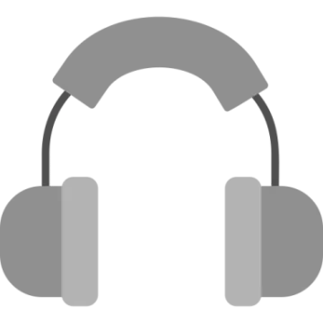 the headphones icon