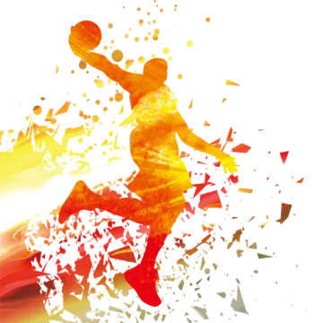 a basketball player is about to throw the ball
