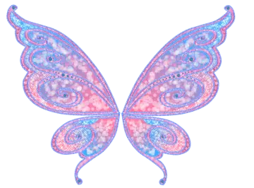 a pink butterfly on a white background