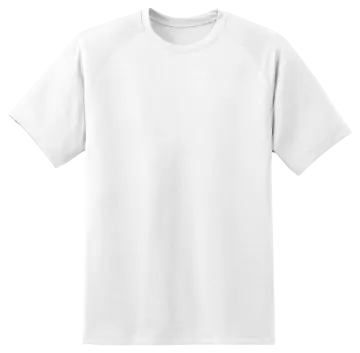a white youth's t - shirt